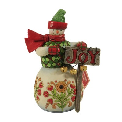 Jim Shore 7.5" Joy Found Here Country Living Christmas  -  Decorative Figurines