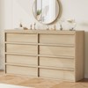 6/7/8 Drawer Dresser for Bedroom, Double Dresser Organizer, Modern Chest of Drawers for Living Room, Nursery and Hallway - 2 of 4