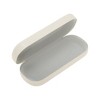 Unique Bargains Eyeglasses Case 6.3"x2.64"x1.46" Beige 1 Pc - 3 of 4