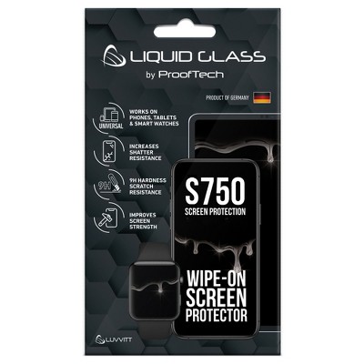 LUVVITT Liquid Glass Screen Protector with $750 Screen Protection Coverage - Universal