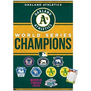 Trends International MLB Oakland Athletics - Champions 23 Unframed Wall Poster Prints - 1 of 4