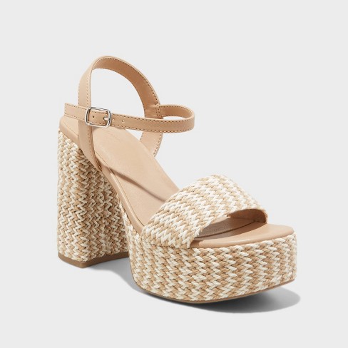 Universal thread hot sale platform sandals