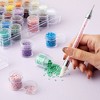 Bright Creations 3 Pack Clear Bead Organizers and Storage Containers with Lids for Glitter, Arts and Crafts, 93 Pieces - 2 of 4