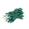 Novelty Lights RetroGlo Ceramic Mini Lights 50 Light on Green Wire 11 Feet Long - 4 of 4