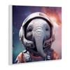 Stupell Industries Astronaut Elephant Portrait Wall Plaque Art, 12" x 12" - 2 of 4