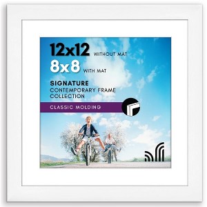 Americanflat Picture Frame with shatter-resistant glass - Available in a variety of sizes and styles - 1 of 4