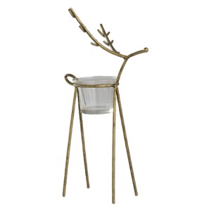 tagltd Reindeer Medium Tealight Candle Holder 5.5L x 4.0W x 10.3H inches - 1 of 2