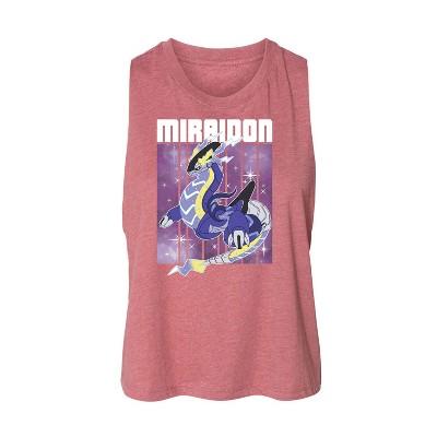Women's Pokémon Miraidon Legend Graphic Racerback Tank - Heather Mauve - Small