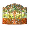 Chloe Lighting Eden Tiffany-Style 3pcs Folding Fireplace Screen 44x35 - 2 of 3