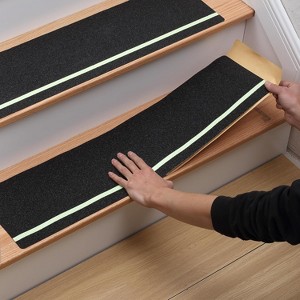 MBIGM Stair Treads Outdoor, Heavy Duty Anti-Slip Tape Black Safety Traction Grip - 1 of 4