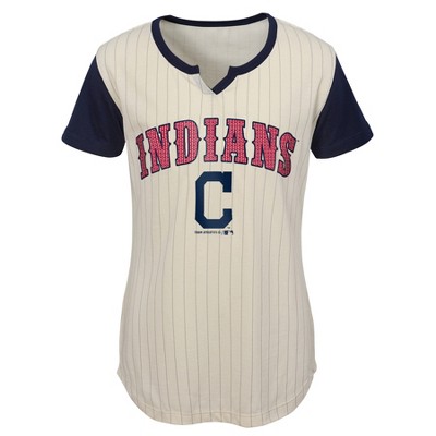 cream indians jersey