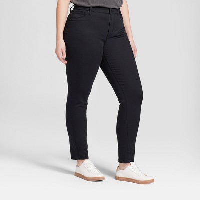 womens black jeggings