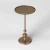 Londonberry Turned Accent Table Brass - Threshold™ : Target