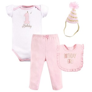 Hudson Baby Infant Girl Birthday Boxed Giftset, Birthday Girl, 12-18 Months - 1 of 1