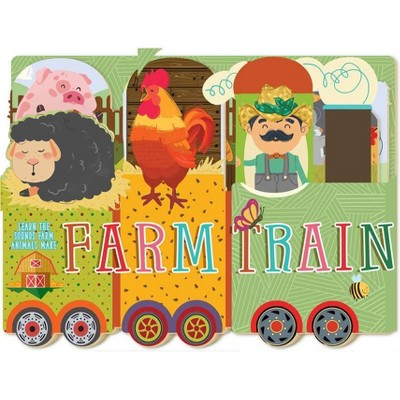 Farm Train - (On-Track Learning) (Board Book)