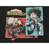 My Hero Academia Deku and Bakugo Panels Men's Black Graphic Hoodie - 2 of 2