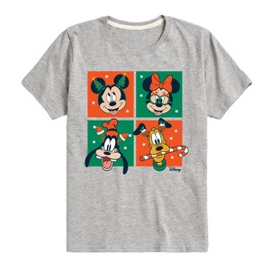 Boys' - Disney - Mickey And Friends Christmas Short Sleeve Graphic T-Shirt - 1 of 4