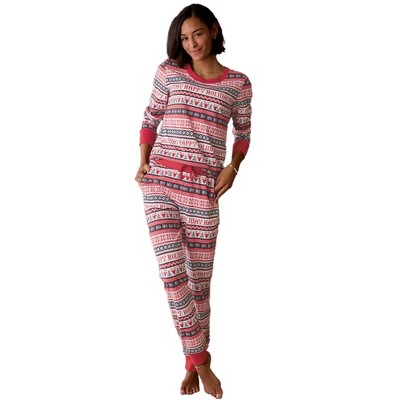 Women's Fair Isle Pajama Set - LASCANA