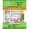 Larissa Veronica Peppermint Mocha Sumatra Decaf Coffee (Gourmet, Naturally Flavored, Whole Coffee Beans) (8 oz, ZIN: 561080) - 2 of 4