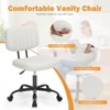 Musment Adjustable Height 360° Rolling Swivel Computer Task Chair without Arm, - 3 of 4