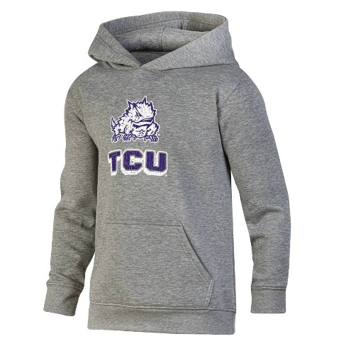 Ncaa Tcu Horned Frogs Boys Gray Hoodie Target