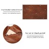 Women Top Handle Satchel Handbags Shoulder Bag Messenger Tote Bag Purse Fashionable Structured Purse with Rivet Detail - 3 of 4