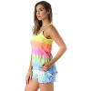 Just Love Tie Dye Pajama Short Set with Ruffle Detail | Womens PJ Set - 2 of 3
