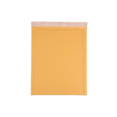 JAM Paper Bubble Lite Padded Mailers Size 7 14 1/4 x 18 1/2- Brown Kraft GCST657H