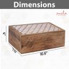 Mela Artisans Storage Box Scallop - 2 of 4