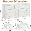 3/6/7 Dresser for Bedroom, Wide Dresser - 2 of 4