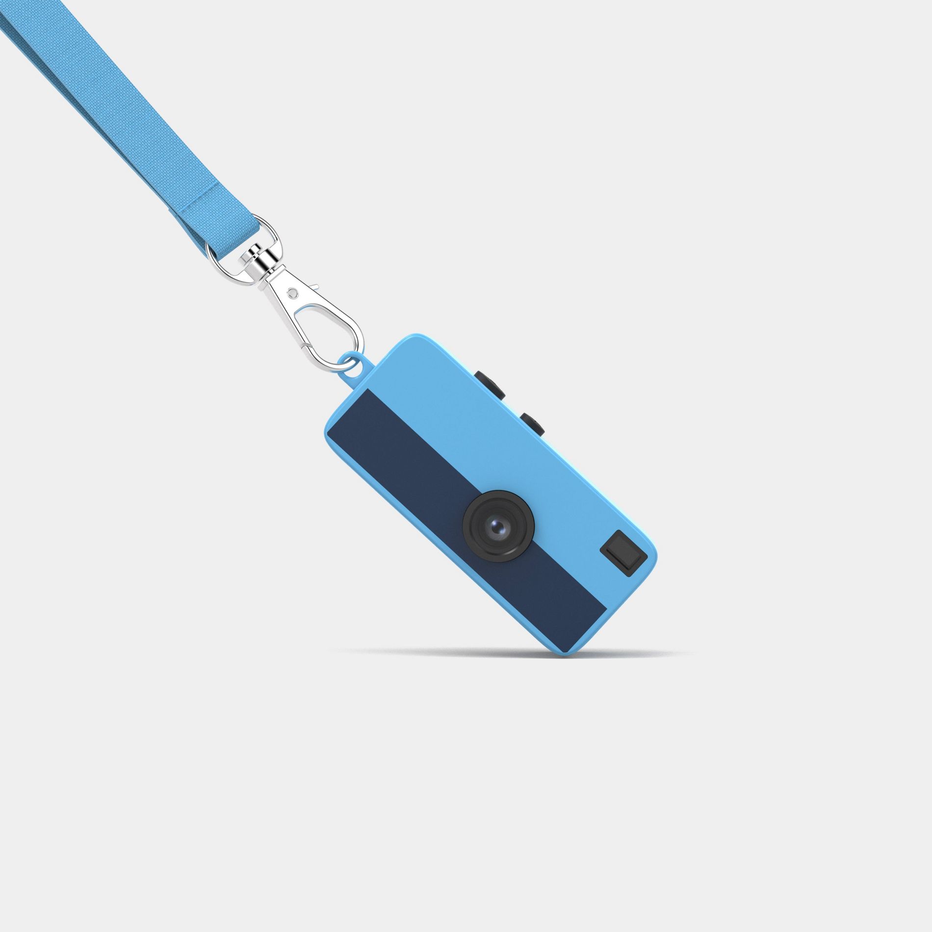 Mini Keychain Digital Camera with Wristlet - heyday™ Blue