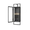 Z-Lite Lucian 3 - Light Wall Light in  Black - 2 of 4