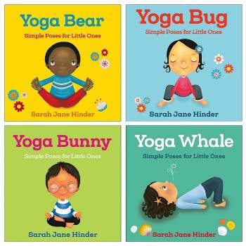 Toddler Yoga Board Books by Sarah Jane Hinder - Set of 4