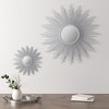 Spassway 15" x 15" Versatile Decorative Mirror Wall Art for Bathroom Living Room Bedroom Entryway Home and Office Decor Gold/Sliver Available - 3 of 4
