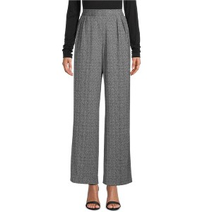 Anne Klein Womens Herringbone Casual Trouser Pants - 1 of 1