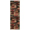 Geometric Rug Modern Washable Living Room Rug Soft Non Slip Low Pile Farmhouse Area Rugs - 3 of 4