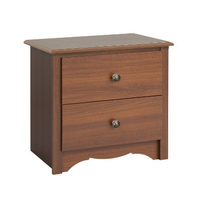 cherry wood nightstand target