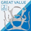 Impresa 2 Pack Replacement Headgear Compatible with Resmed AirFit™ F20 (Large) Nasal Pillow CPAP Mask - 4 of 4