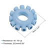 Unique Bargains Rock Climbing Exercise Fitness Silicone Hand Grip Strengtheners - 2 of 4