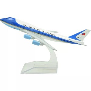 Kitcheniva 1:400 Aircraft Boeing 747 Air Force One 16cm Alloy Plane - 1 of 4