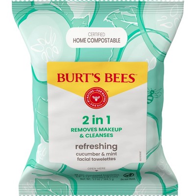 Burt's Bees Facial Cleansing Towelettes - 30ct