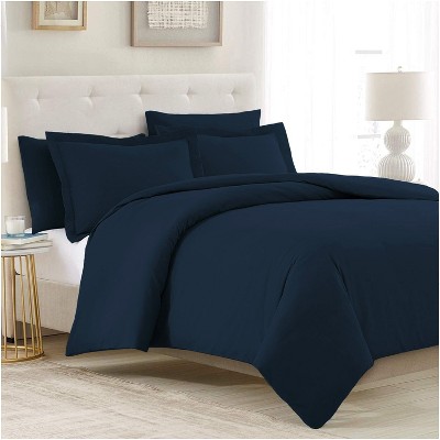 Soft Brushed Microfiber Duvet Cover & Sham Set - Mellanni