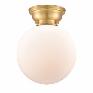 Beacon - 1 Light Flush Mount In Industrial Style-11.15 Inches Tall and 10 Inches Wide - 1 of 1