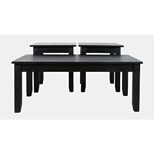 Jofran, Eros Contemporary 3 Piece Coffee Table Set - 1 of 4