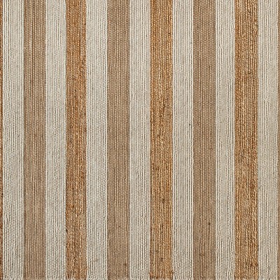 Handwoven Natural Jute Blend 5' x 7' Striped Area Rug