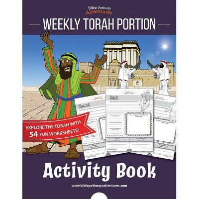 Weekly Torah Portion Activity Book - by  Pip Reid (Paperback)