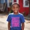 The Juniper Shop Sweet Summer Time Block Distressed Youth Short Sleeve Tee - 4 of 4