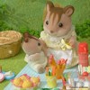 Calico Critters Hazelnut Chipmunk Family, Set of 4 Collectible Doll Figures - 4 of 4