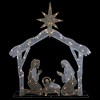 Northlight LED Lighted Holy Family Nativity Scene Outdoor Christmas Decoration - 44" - Warm White - 3 of 4