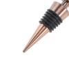 Unique Bargains Pointed-Tip Wine Stopper Aluminum Alloy TPR 3.54"x0.79"x0.79" 1 Pc - 3 of 3